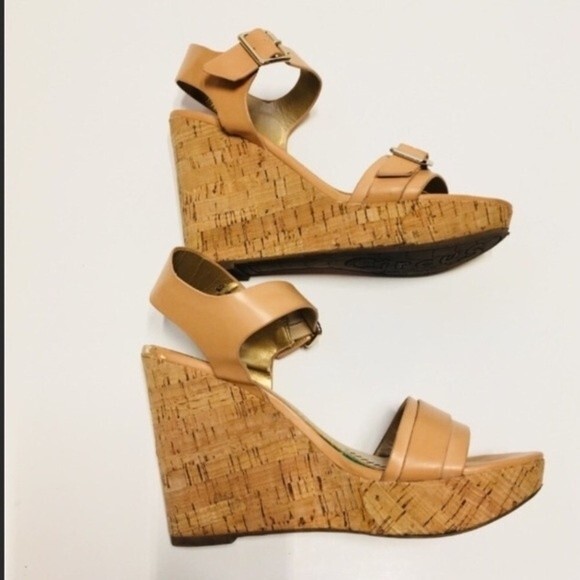Circus by Sam Edelman Sawyer Wedge Beige Size 9 - Picture 4 of 8